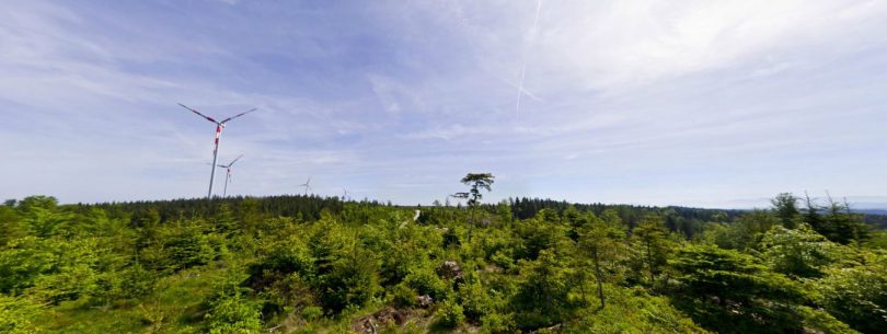 Windräder Hintergrundbild