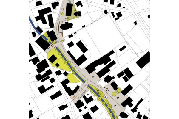 Übersichtsplan vom Ortszentrum