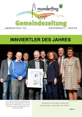 Cover Gemeindezeitung Februar 2018