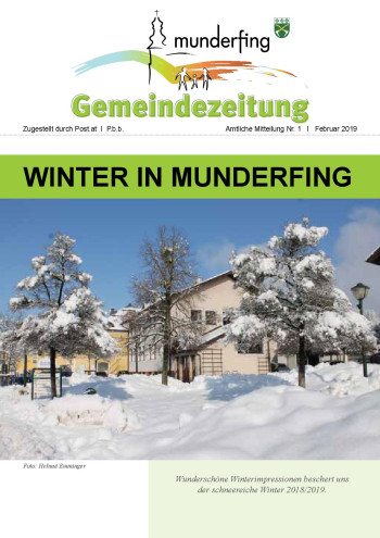 Cover Gemeindezeitung Februar 2019
