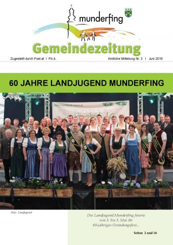 Cover Gemeindezeitung Juni 2019