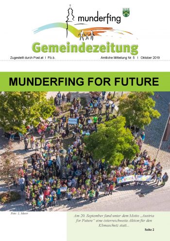 Cover Gemeindezeitung Oktober 2019
