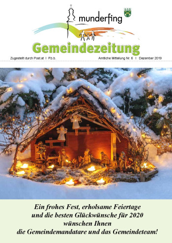 Cover Gemeindezeitung Dezember 2019