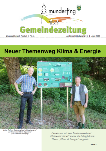 Cover Gemeindezeitung Juni 2020