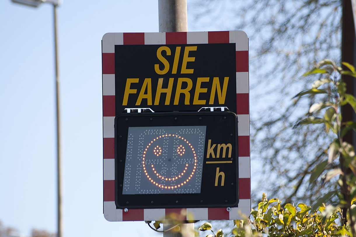 Auswertungen mobiler Geschwindigkeitsmessgeräte