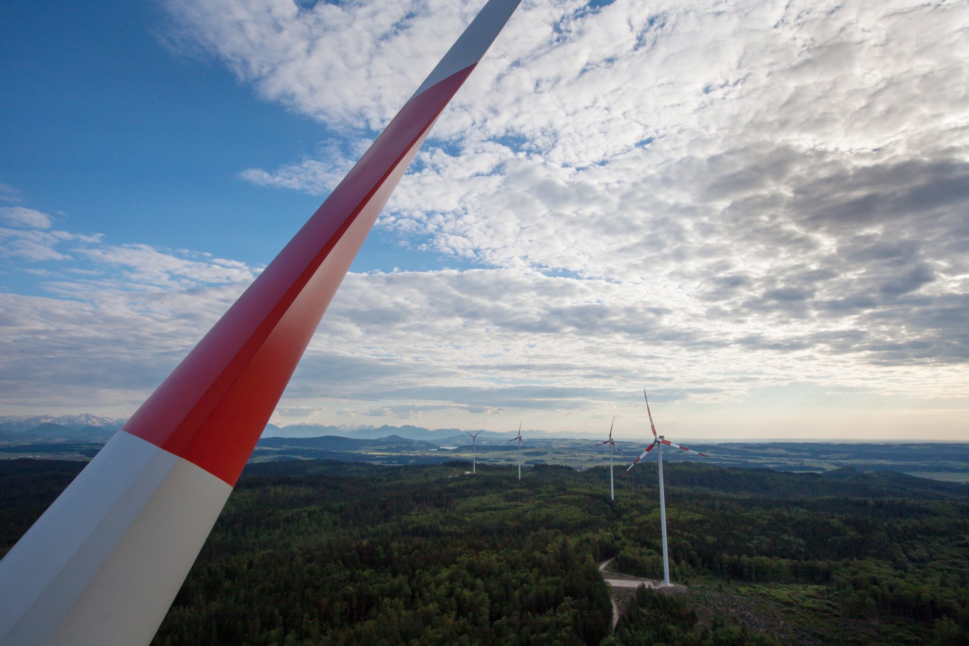 Errichtung der 6. Windkraftanlage - Baubericht
