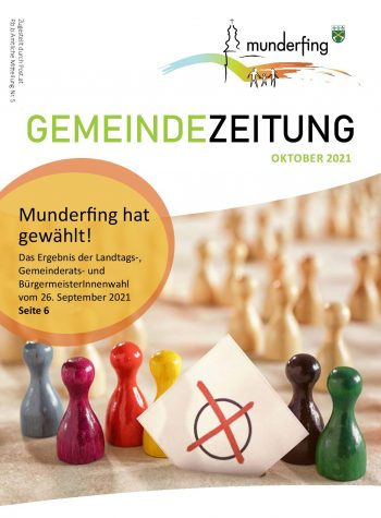 Cover Gemeindezeitung Oktober 2021