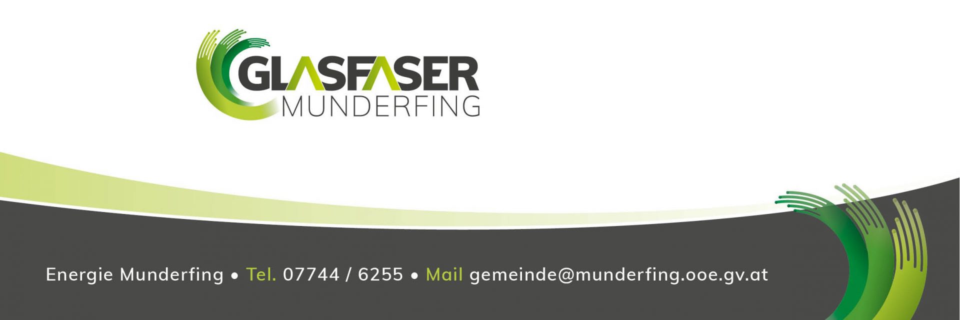 Fertigstellung des flächendeckenden Glasfaserausbaus in Munderfing