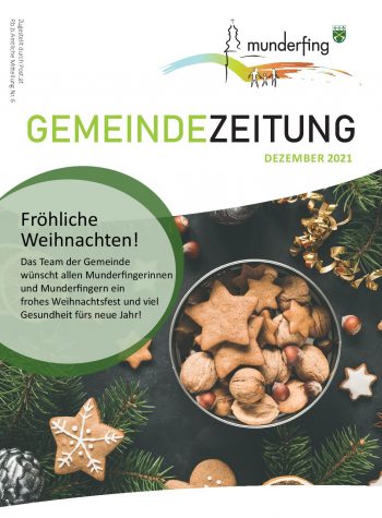 Cover Gemeindezeitung Dezember 2021
