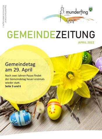 Cover Gemeindezeitung April 2022