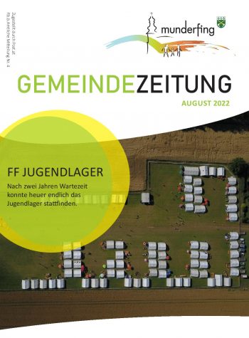 Cover Gemeindezeitung August 2022