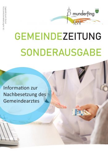 Cover Gemeindezeitung Sonderausgabe August 2022