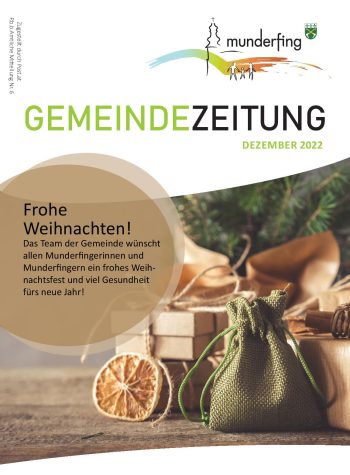 Cover Gemeindezeitung Dezember 2022