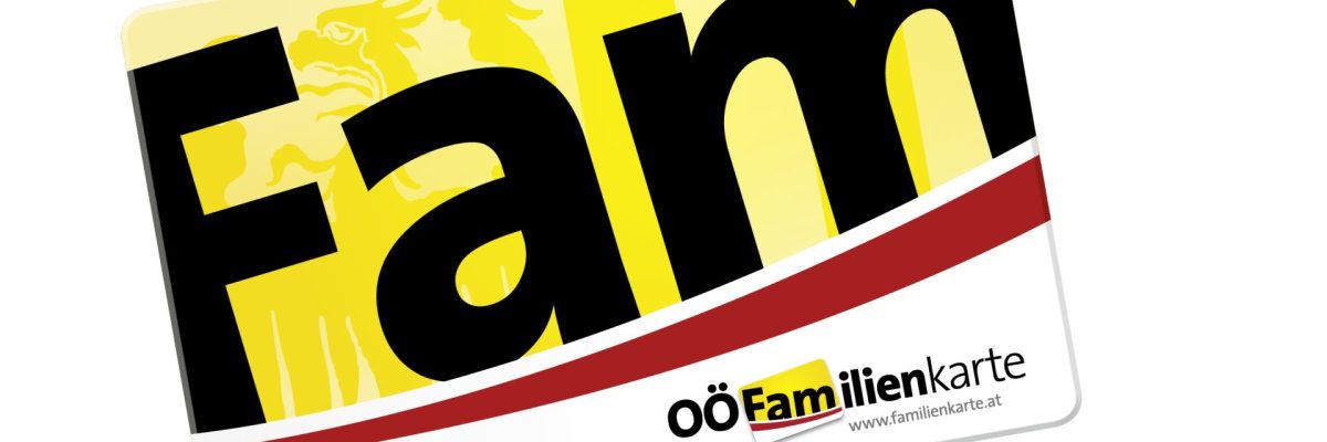 Dieses Bild zeigt die OÖ. Familienkarte