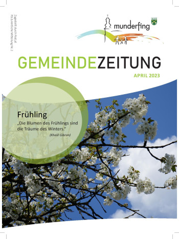 Cover Gemeindezeitung April 2023
