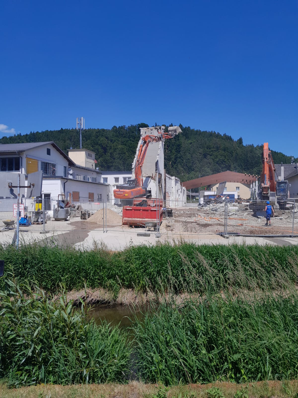 Umbau Spar - Vorankündigung zu möglichen erhöhten Lärmemissionen