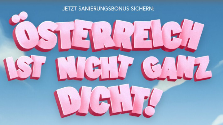 Sanierungsbonus NEU ab 2024