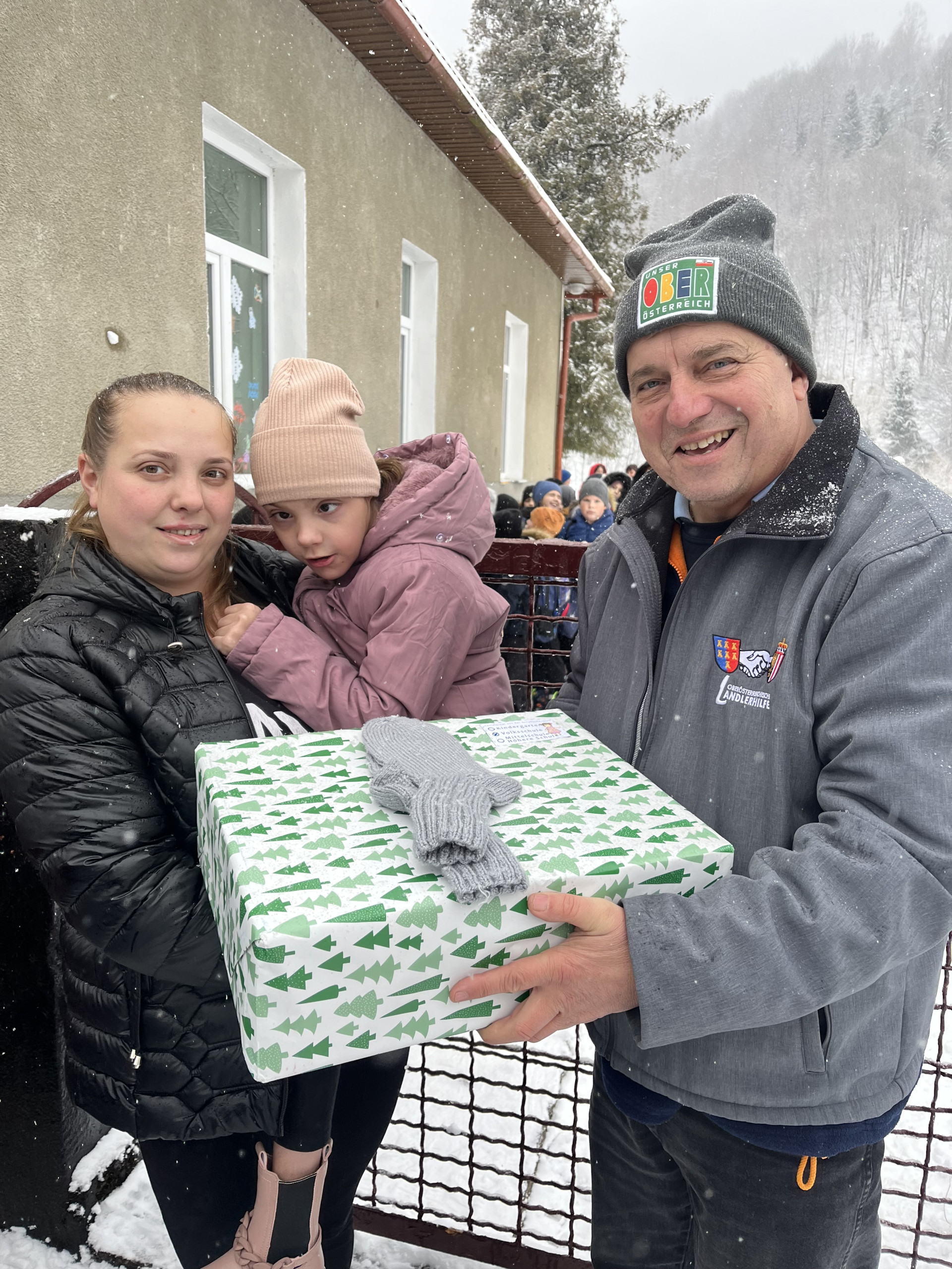 Christkindl aus der Schuhschachtel